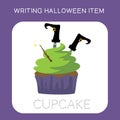 Writing Halloween Item Worksheet