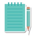 Writing Isolated Vector Icon Editable Royalty Free Stock Photo