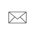 writing mail icon. Element of online and web for mobile concept and web apps icon. Thin line icon for website design and
