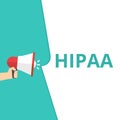 Writing note showing Hipaa