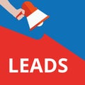 Writing note showing Leads