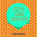 Writing note showing Science Visual Education. Business photo showcasing Use infographic to understand ideas and concepts Blank