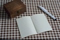 writing pad background Royalty Free Stock Photo