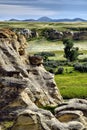 Writing-On-Stone Provincial Park Royalty Free Stock Photo