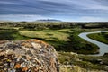 Writing-On-Stone Provincial Park Royalty Free Stock Photo