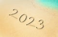 2023 written in sand