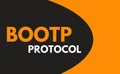 BOOTP Protocol, Bootstrap Protocol Royalty Free Stock Photo