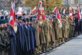 Wrocla, Poland, 11 November 2018. Independence Day in Poland. Soldiers Parade