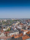 Wroclaw (Breslau), Poland, frome above Royalty Free Stock Photo