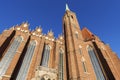 Wroclaw Cathedral and blue sky