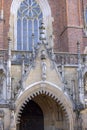 Wroclaw Cathedral (Cathedral of St. John the Baptist), gothic style church on Ostrow Tumski Island, Wroclaw, Poland Royalty Free Stock Photo