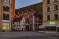 wroclaw, copper engraver\'s house, town square