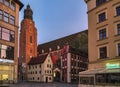 wroclaw, copper engraver\'s house, town square