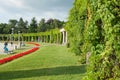 Wroclaw pergola in the sun