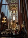 Interior of the Holy Sacrament Chapel Wroclaw in Wroclaw, Poland