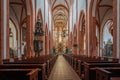 St. Elizabeth Church Interior - Wroclaw, Poland