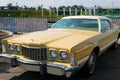 Wroclaw, Poland, August 16, 2021: old FORD THUNDERBIRD car. Royalty Free Stock Photo