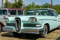 WROCLAW, POLAND - August 11, 2019: USA cars show - Edsel Pacer 1958