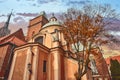 Wroclaw, Poland. Cathedral John the Baptist. Autumn