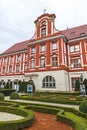 Baroque Park of Ossolineum National Ossolinski Institute in Wroclaw, Poland