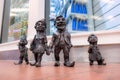 Wroclaw, Poland dwarfs family