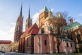 Gothic cathedral of St. John the Baptist Katedra Ãâºw. Jana Chrzciciela in Ostrow Tumski