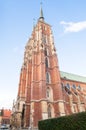 Gothic cathedral of St. John the Baptist Katedra Ãâºw. Jana Chrzciciela in Ostrow Tumski