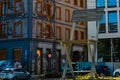 Wroclaw, Poland: A huge monument of the wooden chair on the street