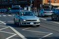 May cruising of old retro cars of Classic Zone Wroclaw