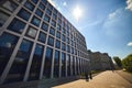 WROCLAW, POLAND - MAY 11, 2019: New modern architecture buildings in the bussines center of the Wroclaw city, Poland