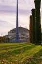 Wroclaw, Poland - November 10, 2023: Hala Stulecia or Centennial Hall with \