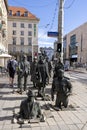 The Monument of An Anonymous Passerby (The Passage), Wroclaw, Poland