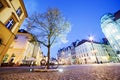 Wroclaw, Poland in Silesia region. The market square at night