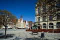 Wroclaw Poland, Town Market Square Royalty Free Stock Photo