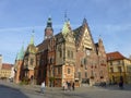 Wroclaw Town Hall. Western Poland.