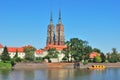 Wroclaw. View of the island Tumski