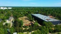 Wroclaw Zoo And Africarium Aerial View Poland