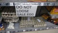 Wrong English Tag Do not loosr sale egg