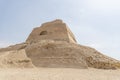 wrong pyramid in Meidum, near Cairo. Egypt. One of the oldest sights of Egypt in the desert