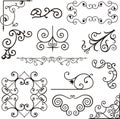 Wrough iron ornaments