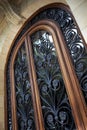 Wrought iron door