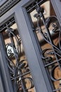 Wrought iron door