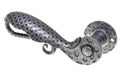 Wrought iron door handle Royalty Free Stock Photo