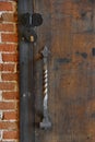 Wrought Iron Door Handle Royalty Free Stock Photo