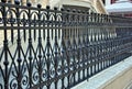 Wrought iron fence Royalty Free Stock Photo