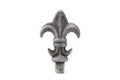 Wrought iron fence spike Royalty Free Stock Photo