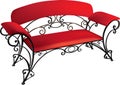 Wrought-iron furniture