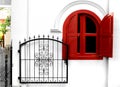 Wrought iron garden gate