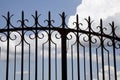 Wrought-iron Gate Royalty Free Stock Photo