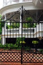 A wrought iron gate ion Charleston, SC